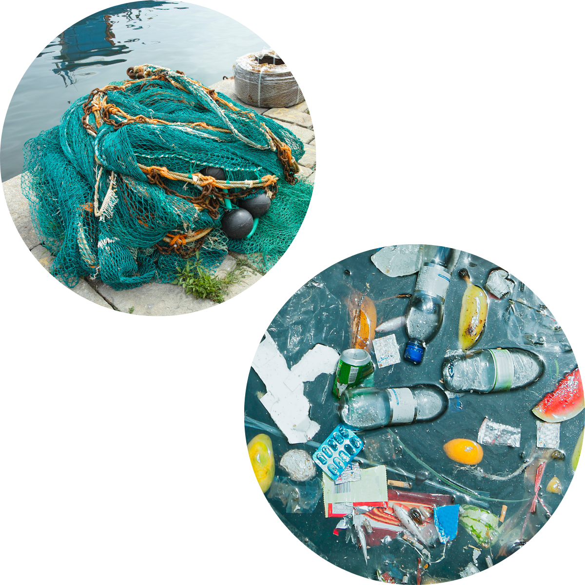Ocean-bound plastic collection